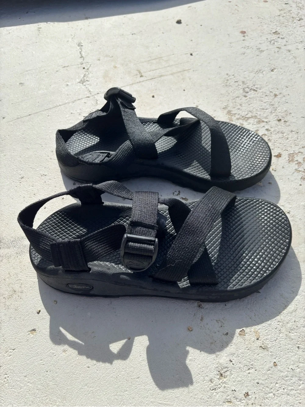 Chaco Men's Black Classic Outdoor Sandals